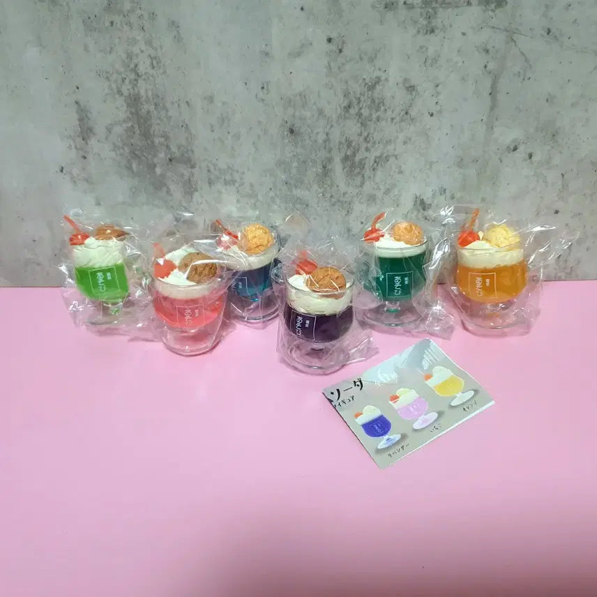 [BUNJANG] Cream Soda Gacha 6 Piece Set / 크림소다 가챠 6종셋트