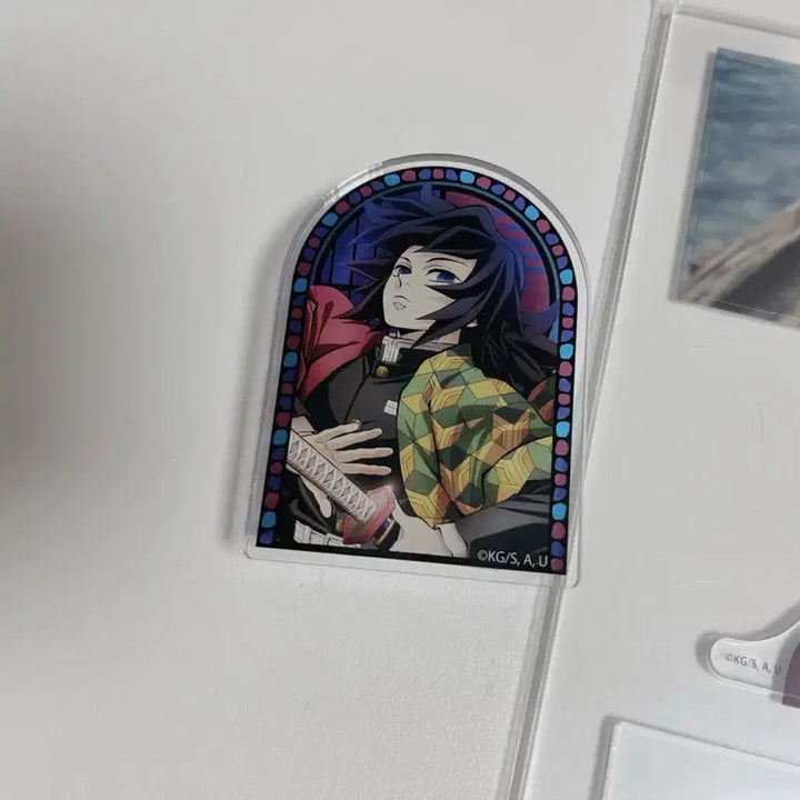 [BUNJANG] Demon Slayer Tomioka Acrylic Stand, Clip Badge, Mini Diorama Bundle Set / 일괄) 귀멸의 칼날 토미오카 아크릴 스탠드 집게 뱃지 미니 디오라마