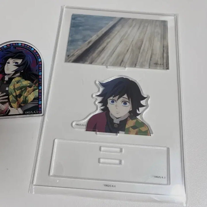 [BUNJANG] Demon Slayer Tomioka Acrylic Stand, Clip Badge, Mini Diorama Bundle Set / 일괄) 귀멸의 칼날 토미오카 아크릴 스탠드 집게 뱃지 미니 디오라마
