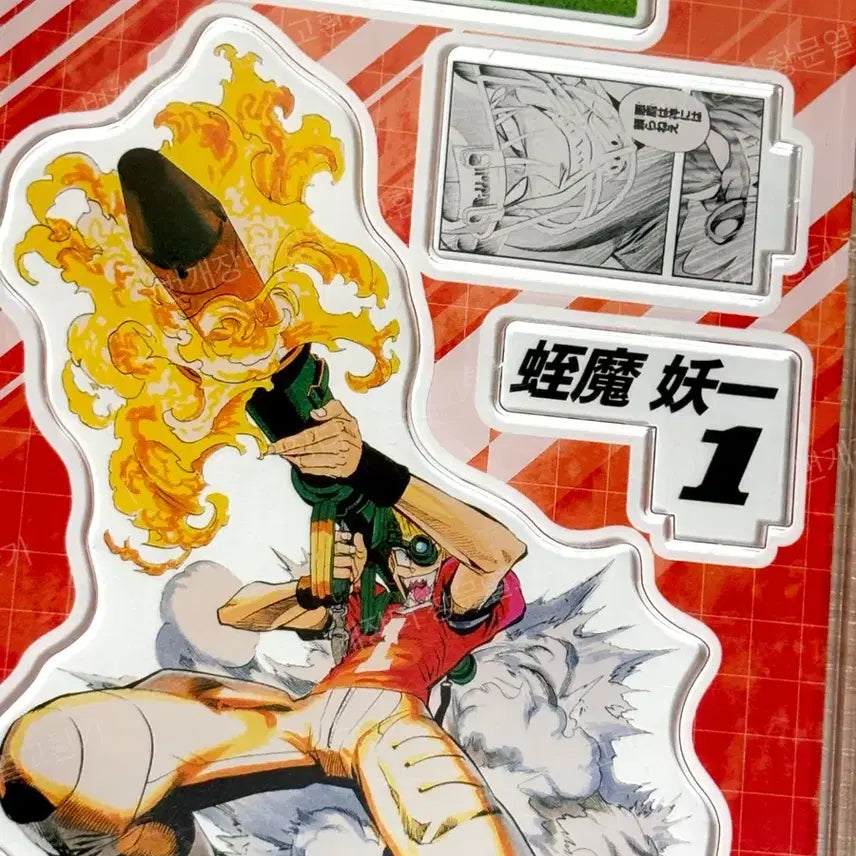 [BUNJANG] Eyeshield 21 Hiruma &amp; Agon Masterpiece Diorama Acrylic Stand Set (Sealed) / (미개봉) 아이실드21 히루마, 아곤 명장면 디오라마 아크릴 스탠드 세트