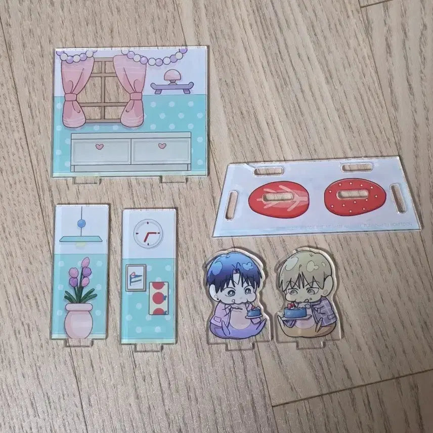 [BUNJANG] One Room Tutor Acrylic Diorama Photocard / 원룸조교님 아크릴 디오라마 포카X