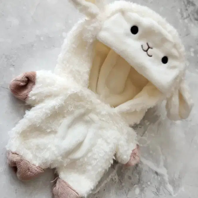 [BUNJANG] 20cm Animal Pajamas Doll Clothes (Unused) / 무속성 인형옷 20cm 양 동물 잠옷 미사용 솜인형 20깅