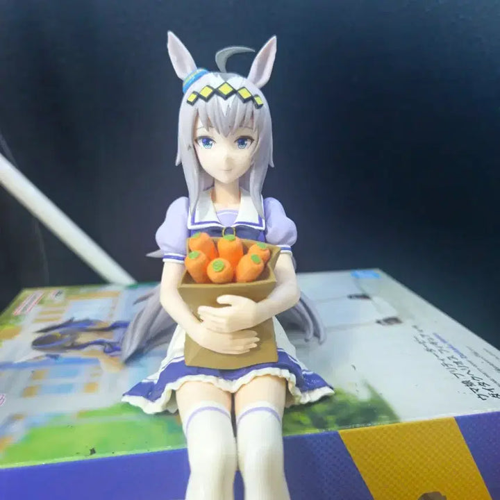 [BUNJANG] Uma Musume Cinderella Gray Oguri Cap Ver. Noodles Stopper Figure / 우마무스메 누들스토퍼 신데렐라 그레이 오구리 캡ver 팝니다.