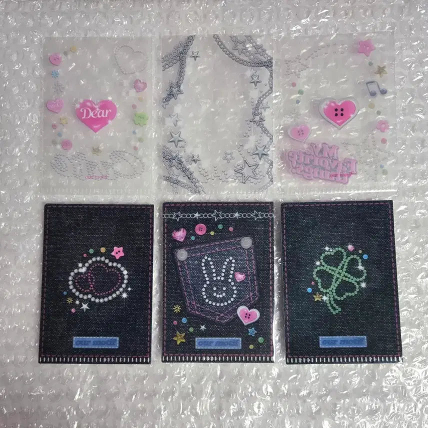 [BUNJANG] Our Motif Denim y2k Card Holder Toploader Binder / 아워모티프 데님 y2k 엘홀더 포카홀더 탑로더 바인더 콜북