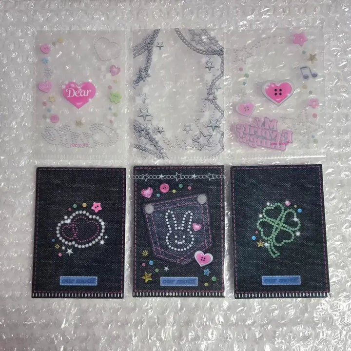 [BUNJANG] Our Motif Denim y2k Card Holder Toploader Binder / 아워모티프 데님 y2k 엘홀더 포카홀더 탑로더 바인더 콜북