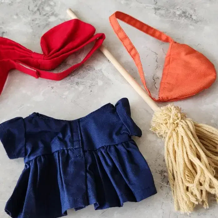 [BUNJANG] 20cm Witch Delivery Service Kiki Outfit Set / 무속성 인형옷 20cm 마녀배달부 키키 세트 솜인형 20깅