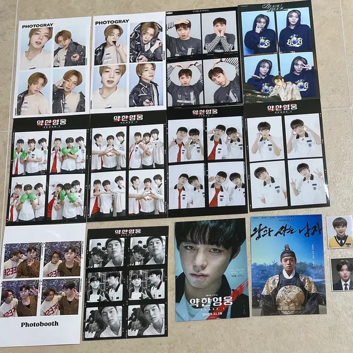 [BUNJANG] Weak Hero Park Ji Hoon Bundle Set Photocard / 전체일괄) 약한영웅 박지훈 포토사진 증사