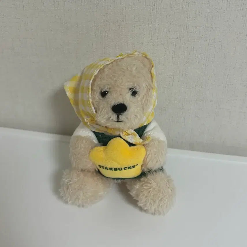 [BUNJANG] Starbucks Byeolbyeol Bearista Doll Keychain / 스타벅스 kb 별별 베어리스타 인형 키링