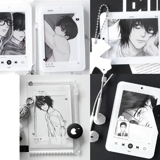 [BUNJANG] 5 Types White Photocard Holder / [가격고정] 화이트 포카홀더 5종 포토카드 꾸미기 탑로더 탑꾸