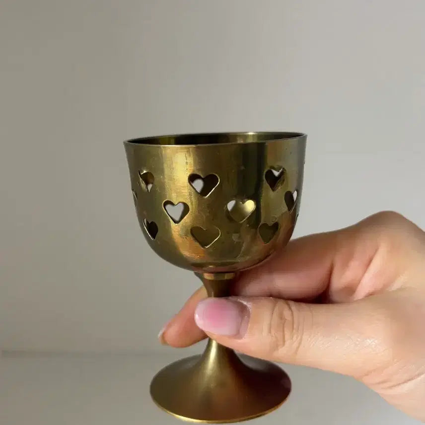 [BUNJANG] Vintage Brass Tealight Holder Set / 빈티지 브라스 티라이트홀더 (세트)
