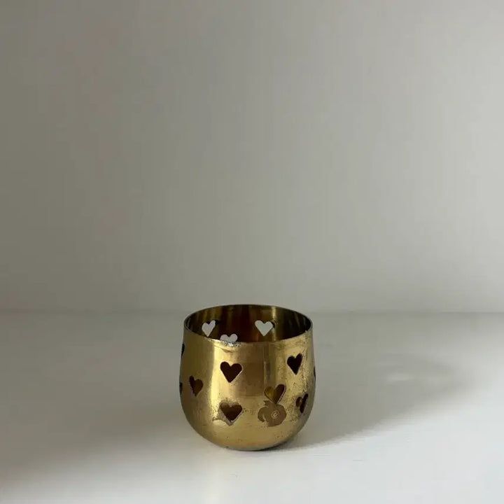 [BUNJANG] Vintage Brass Tealight Holder Set / 빈티지 브라스 티라이트홀더 (세트)