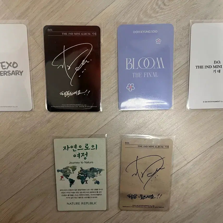 [BUNJANG] EXO D.O. Kyungsoo Bundle Set Photocard / 엑소 디오 도경수 포카 일괄판매