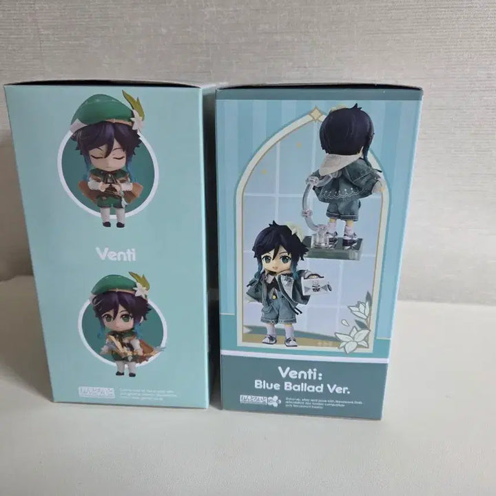 [BUNJANG] Genshin Impact Nendoroid Venti Blue-Eyed Spirit Version Bundle Set Sealed / 원신 넨도로이드 벤티 일괄 미개봉