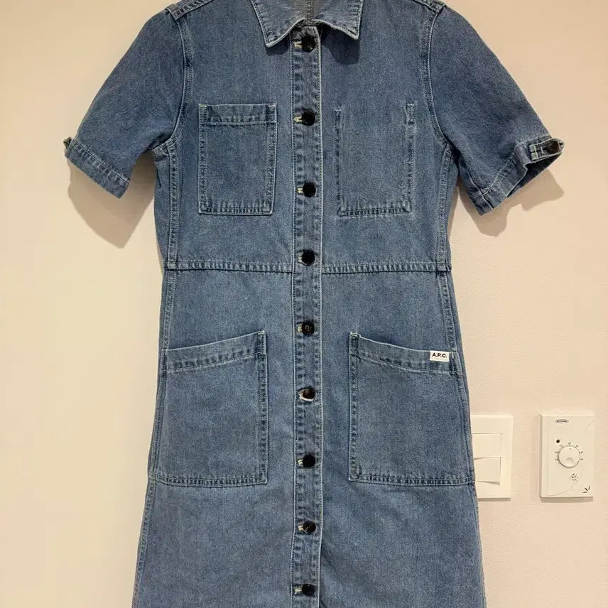 [BUNJANG] A.P.C. Denim Midi Dress Size 38 / a.p.c. 아페쎄 데님 드레스 원피스 38사이즈
