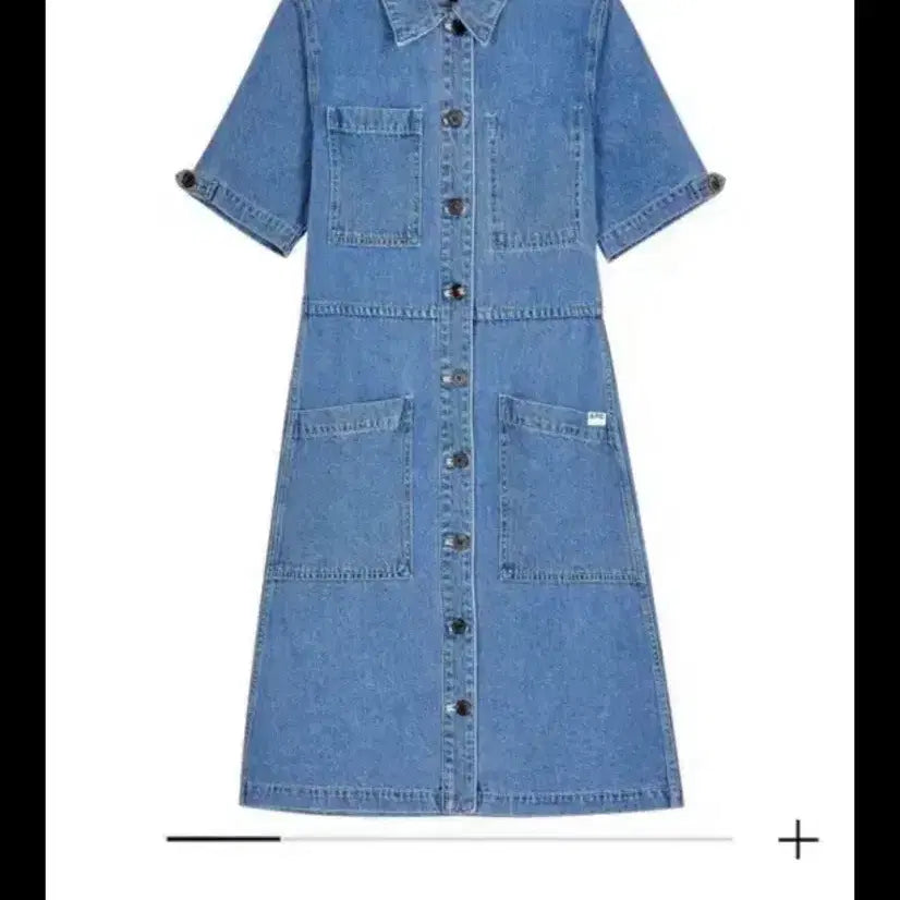 [BUNJANG] A.P.C. Denim Midi Dress Size 38 / a.p.c. 아페쎄 데님 드레스 원피스 38사이즈