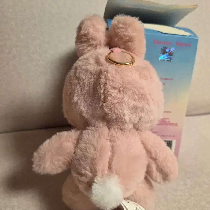 [BUNJANG] Demon Nancy Crybaby Shining Bunny Pink Keyring Doll / 새상품) 데몬 낸시 크라이베이비 베이비쓰리 샤이닝 버니 핑크 키링 인형