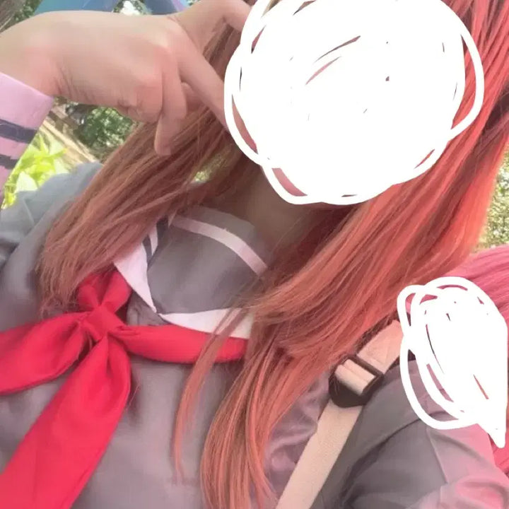 [BUNJANG] Minori Miyako High School Uniform Cosplay Set with Wig / 프세카 미노리 미야 여고 교복 코스프레+가발 풀셋 판매합니다!