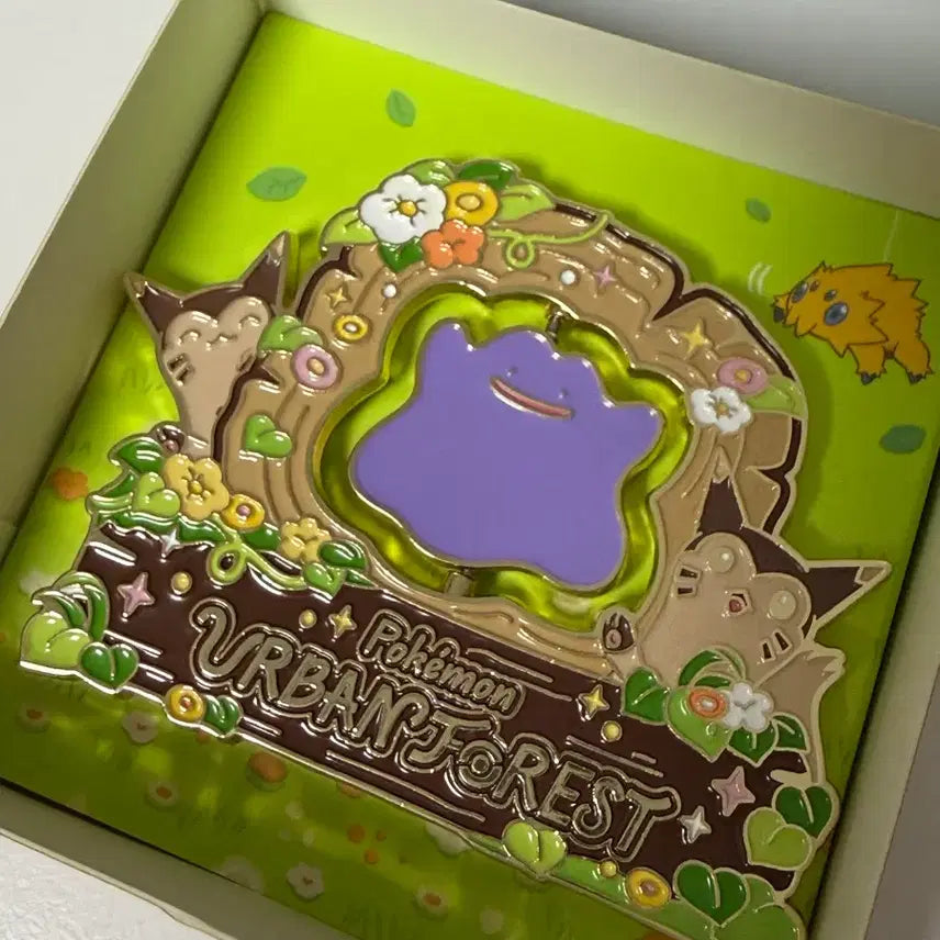 [BUNJANG] Pokemon Pop-up Forest Ditto Badge / 포켓몬 팝업 포레스트 메타몽 뱃지
