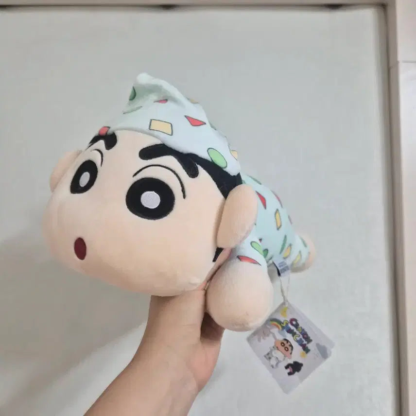[BUNJANG] Crayon Shin-chan Pajama Mini Cushion Plush Doll / 파자마 짱구 미니 쿠션 인형