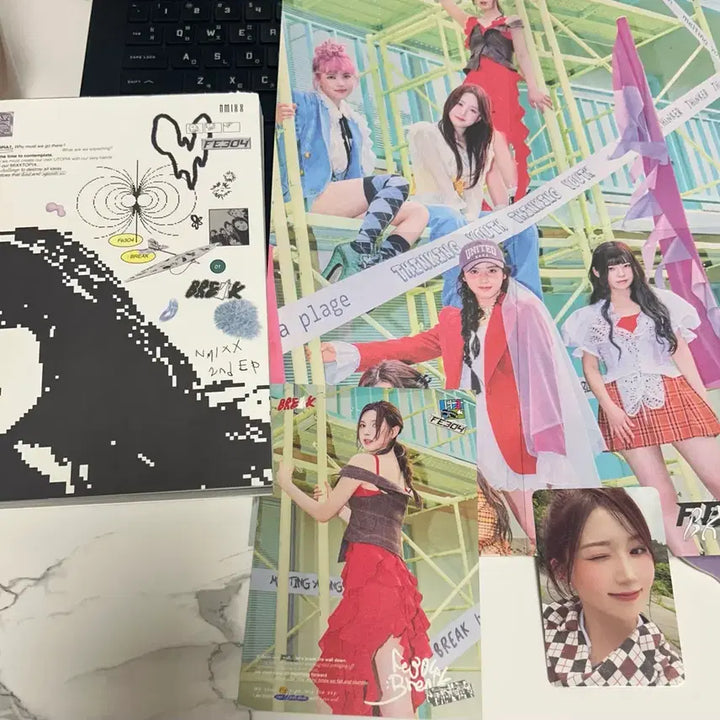 [BUNJANG] NMIXX FE3O4: BREAK Album + Haewon Photocard / 엔믹스 FE3O4: BREAK 앨범 + 해원 포카(택포)