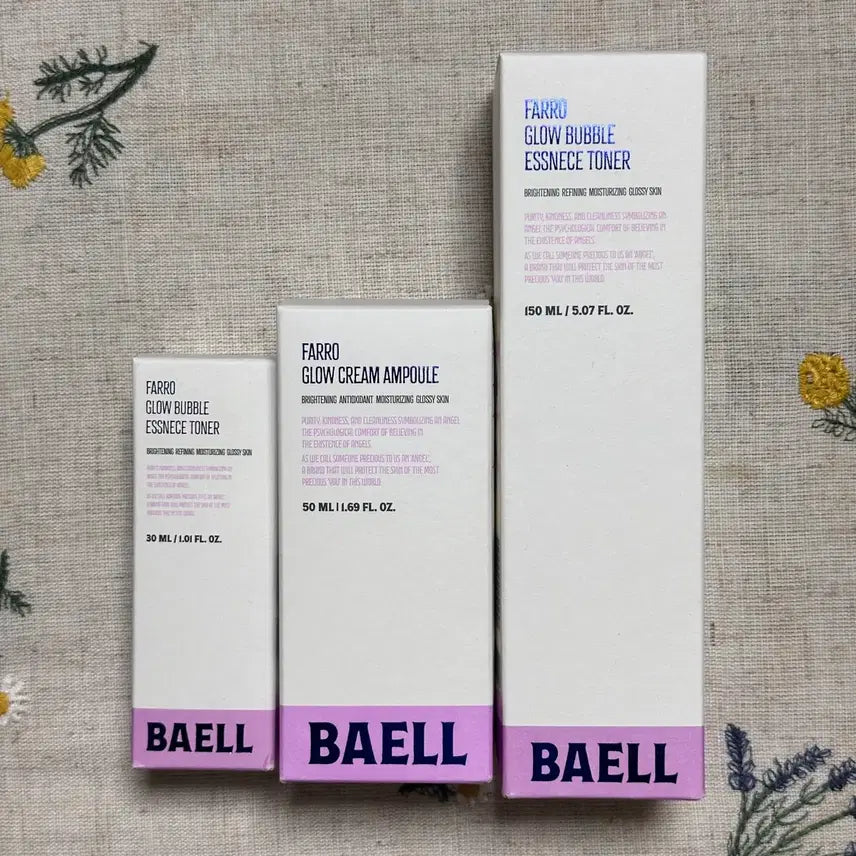 [BUNJANG] BAEL Pharo Toner + Ampoule + Mini Ampoule Set New Product / 바엘 파로 토너+앰플+미니앰플 세트 새제품