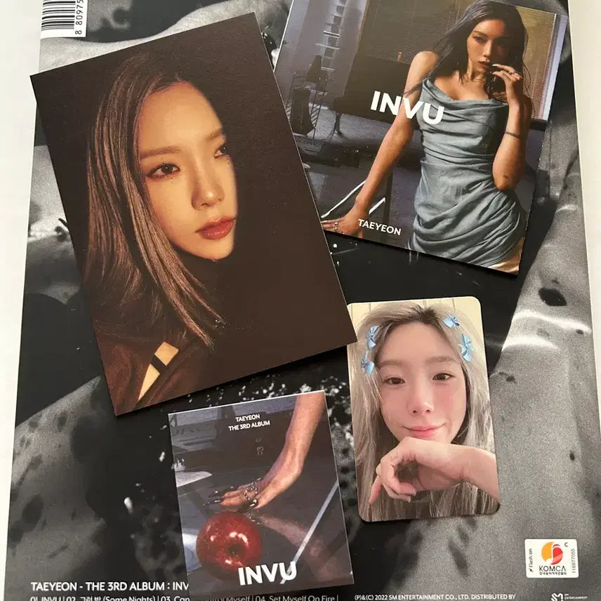 [BUNJANG] Taeyeon INVU ENVI Ver. Limited Edition Album / 태연 - INVU [ENVY Ver.][한정판]
