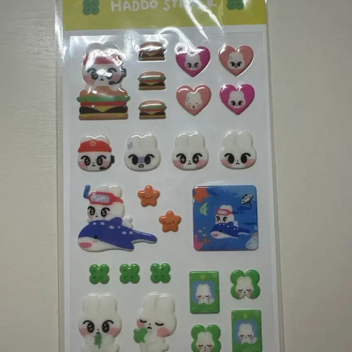 [BUNJANG] NCT Doyoung Hatto Mallang Sticker Set / nct127 엔시티 도영 하또 말랑 스티커 다님 샷어럽