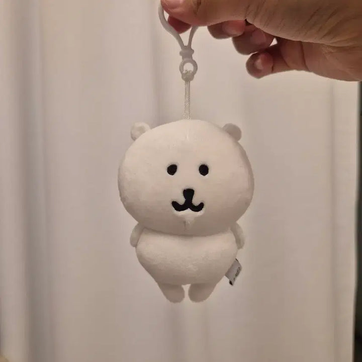 [BUNJANG] Damgom Stuffed Animal Keychain / 담곰이 인형 키링