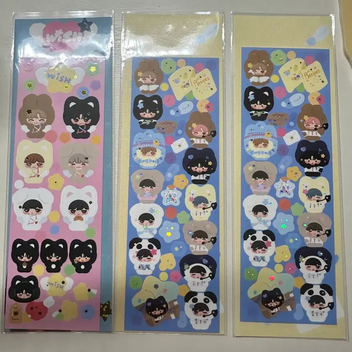 [BUNJANG] NCT WISH Danim Seal Sticker Bundle Set / 엔시티 위시 nct wish 다님 씰스티커 3장 일괄