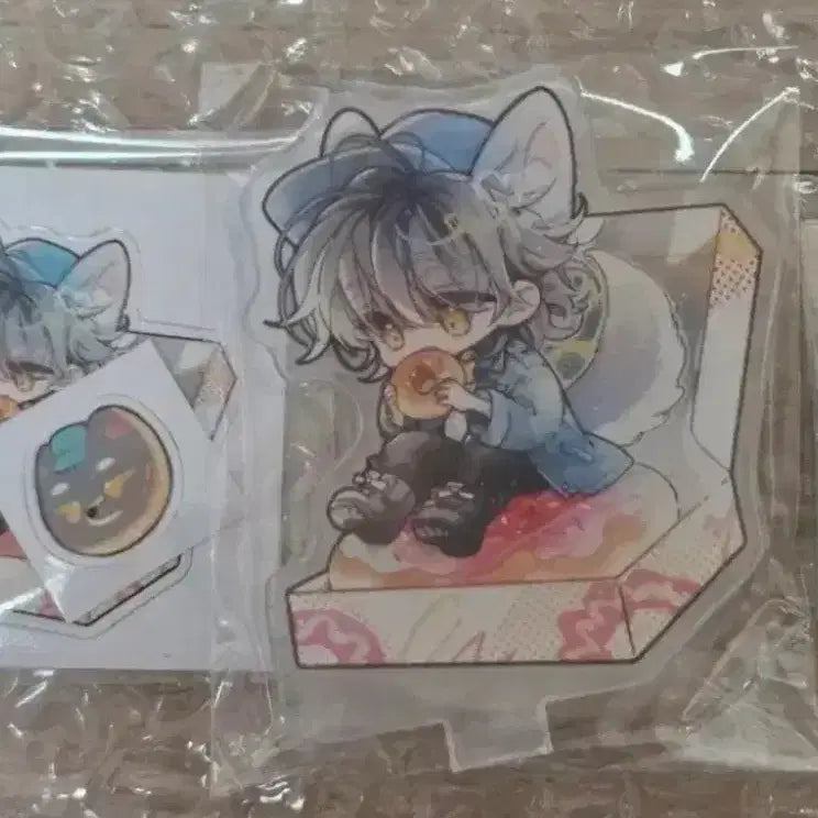 [BUNJANG] GyeDamChulKeun J3 Acrylic &amp; Sticker Set / 괴담출근 j3 아크릴 + 스티커 세트