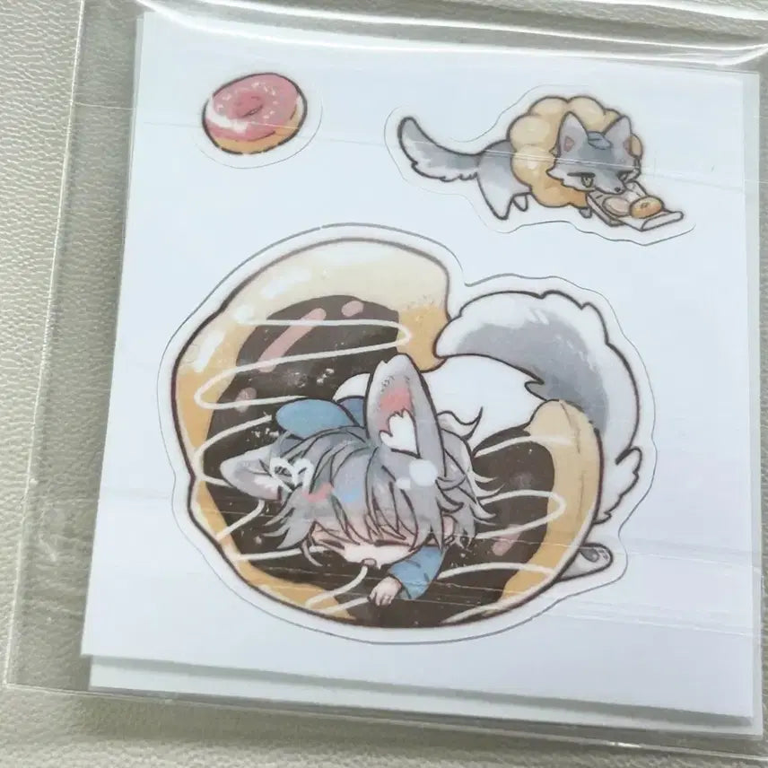 [BUNJANG] GyeDamChulKeun J3 Acrylic &amp; Sticker Set / 괴담출근 j3 아크릴 + 스티커 세트
