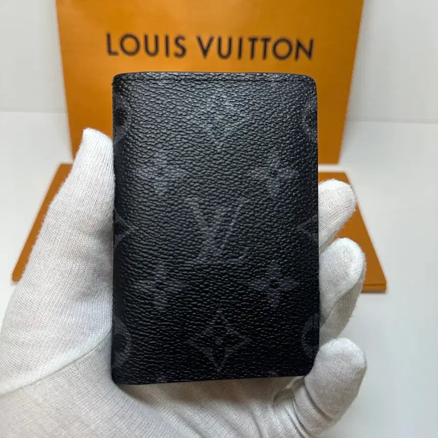 [BUNJANG] Louis Vuitton Pocket Organizer Monogram Eclipse / [S+/풀구성] 루이비통 포켓 오거나이저 모노그램 이클립스