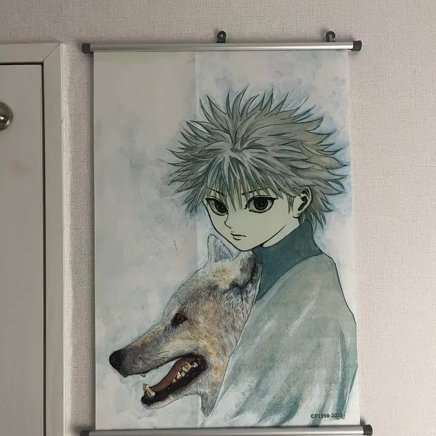 [BUNJANG] Hunter x Hunter Killua Jump Shop Original Drawing Exhibition Tapestry / 헌터헌터 키르아 점프샵 원화전 태피스트리