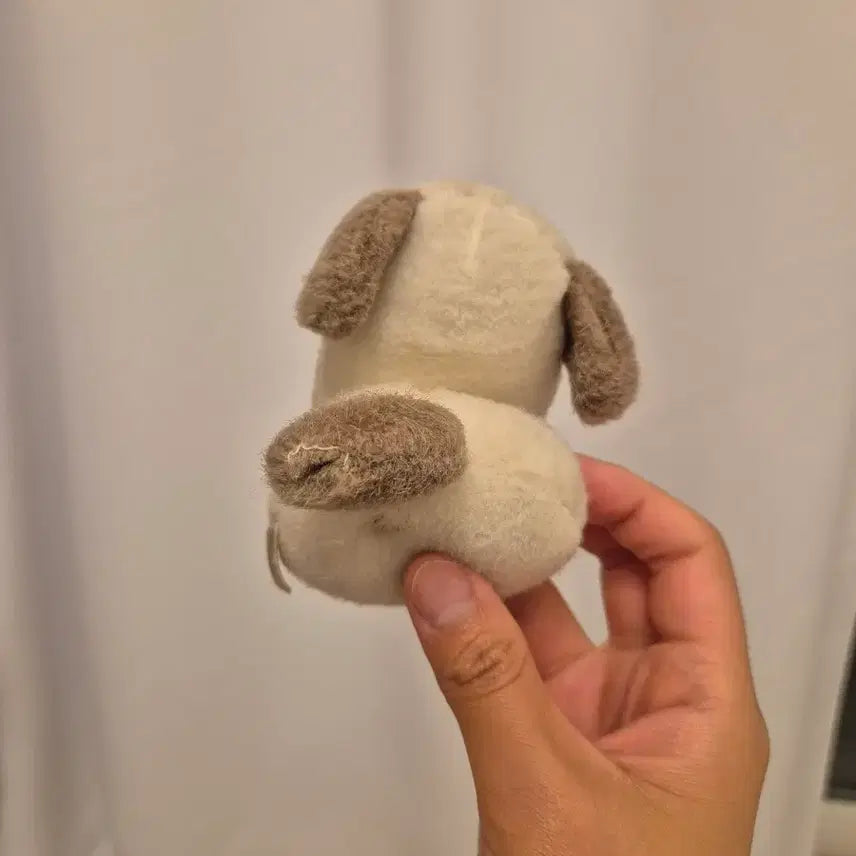 [BUNJANG] Vintage Miniature Dog Plush Toy / 고전 강아지 미니 인형