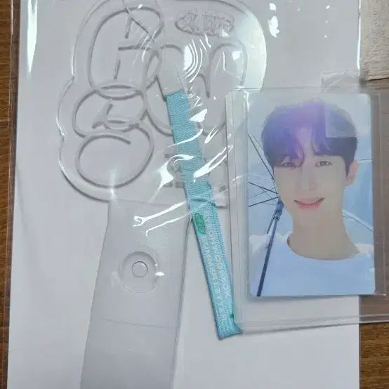 [BUNJANG] Byun Woo Seok 2024 Summer Letter Lightstick + Photocard Set / 변우석 2024 썸머레터 응원봉 + 포토카드