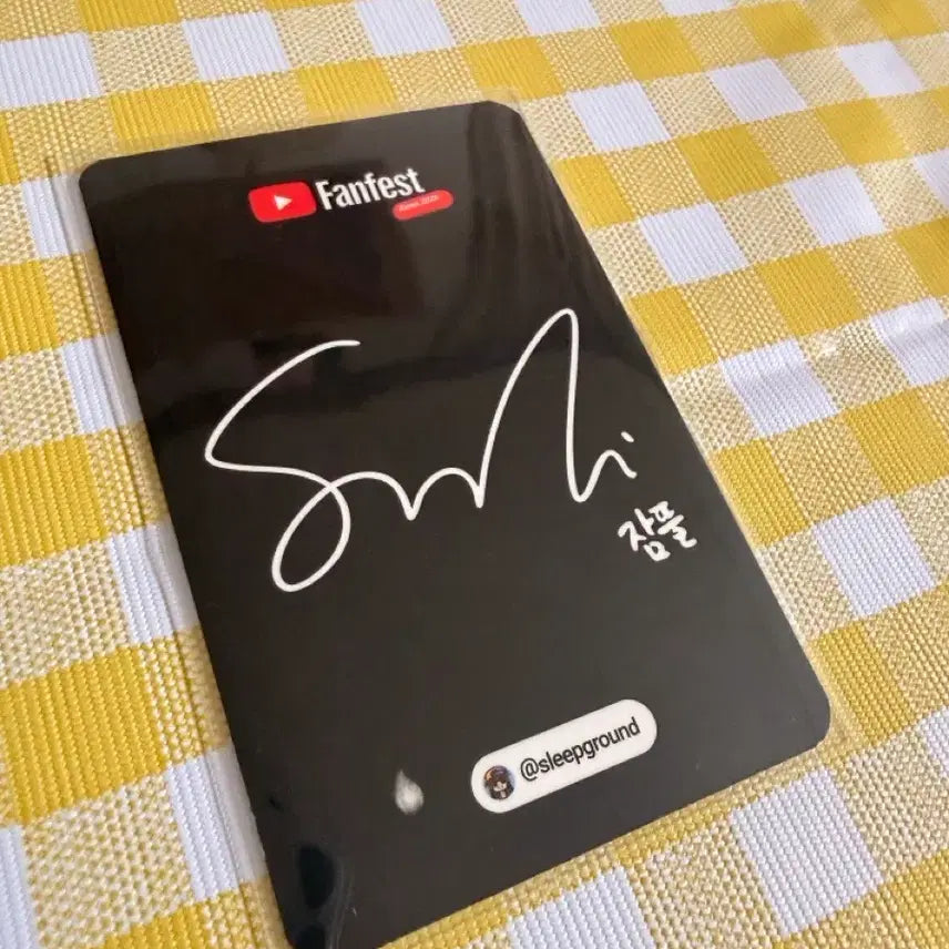 [BUNJANG] Jamtteul 2026 YouTube Fanfest Limited Edition Photocard / 2026 잠뜰 한정판 포카 유튜브 팬페스트