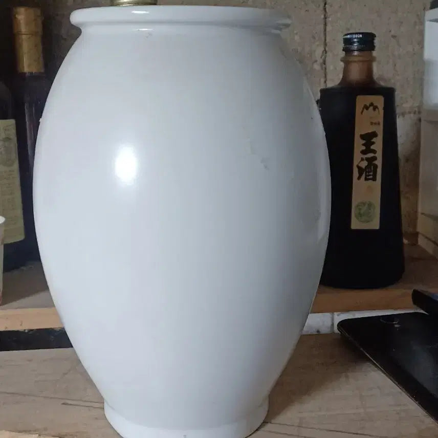 [BUNJANG] Ho San Ahn Dong Oh (1919-1989) Celadon Vase / 호산 안동오1919~1989) 선생의 작품   높이22