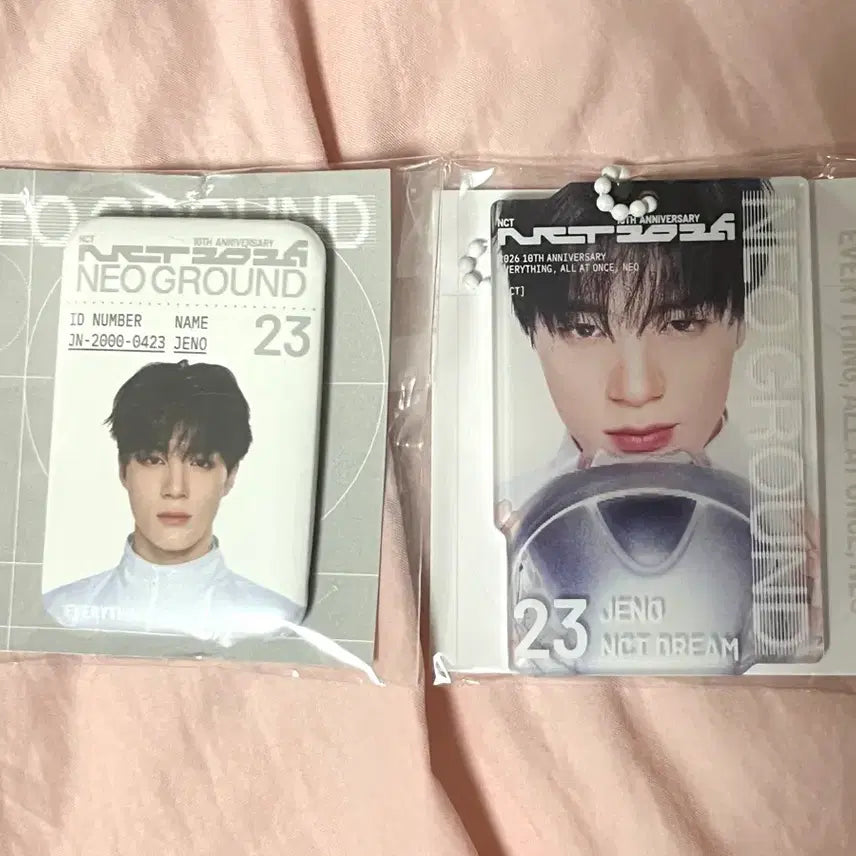 [BUNJANG] NCT POPUP Jeno Set ID Card Lenticular Card / 엔시티 팝업) 엔시티 드림 제노 세트 ID뱃지 렌티큘러카드