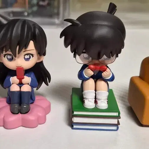 [BUNJANG] Detective Conan Pop Mart Figures - Set of 4 (Conan, Ran, Shinichi, Mouri) / 명탐정 코난 팝마트