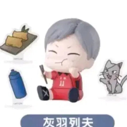 [BUNJANG] Haikyuu!! Lev Haiba Nekoma High School Figure / 하이큐 해피피규어 리예프 리에프 네코마