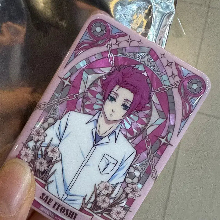 [BUNJANG] Blue Lock Isagi Sae Square Can Badge / 블루록 이토시 사에 사각 캔뱃지