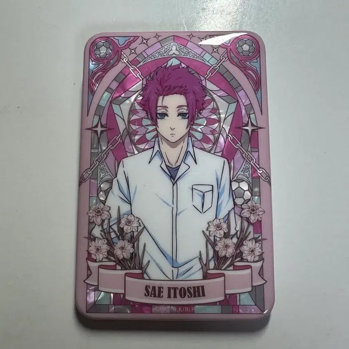 [BUNJANG] Blue Lock Isagi Sae Square Can Badge / 블루록 이토시 사에 사각 캔뱃지