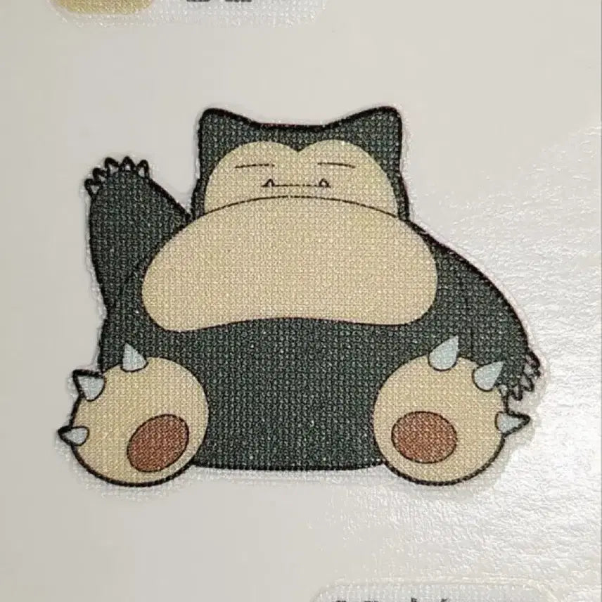 [BUNJANG] Pokemon Snorlax Stickers Sealed / 포켓몬 잠만보 띠부씰 미개봉 판매