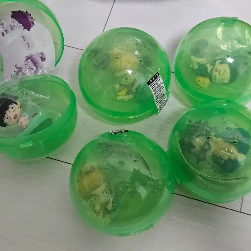 [BUNJANG] Mob Psycho 100 Gacha 5 Types Bundle Set / 모브사이코 가챠 5종 일괄