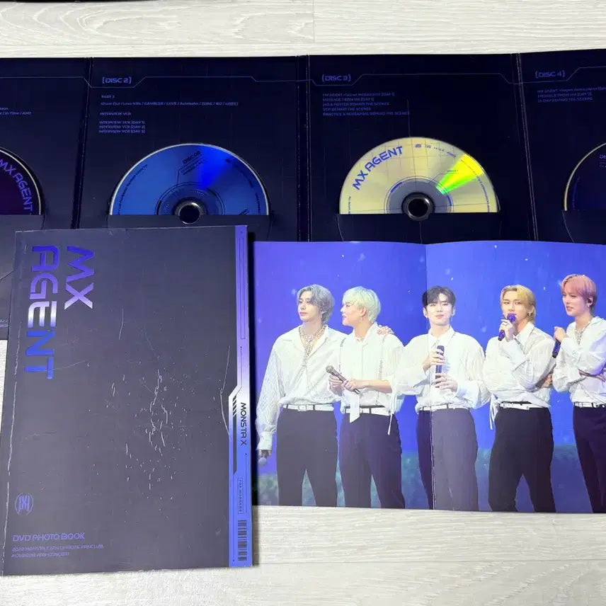 [BUNJANG] MONSTA X 2022 6th Fancon MX AGENT DVD (Includes Special POB) / 특전포함) 몬스타엑스 2022 6기 팬콘 MX AGENT DVD