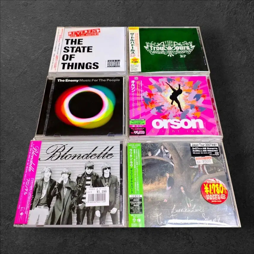 [BUNJANG] Various Artists 2000s UK Indie Post-Punk Garage Rock Revival 6-CD Bundle Set / 2000대 영국 인디밴드 포스트펑크 개러지록 리바이벌 6종 CD
