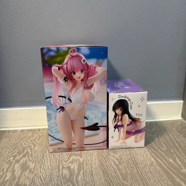 [BUNJANG] To Love Ru Darkness Yui Kotegawa &amp; Lala Satalin Deviluke Figure Set / 투러블 트러블 다크니스(코테가와 유이, 라라 사타린 데빌루크)