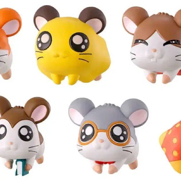 [BUNJANG] Hamutaro Hug Coat Series 3 Full Set (6 types) / 캡슐토이 가챠 햄토리 허그코트 3탄 6종 풀세트
