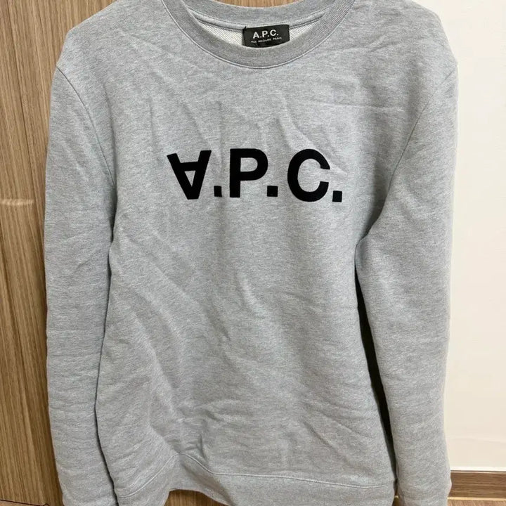 [BUNJANG] A.P.C. Sweatshirt Grey M / 아페쎄 apc 맨투맨 그레이 M