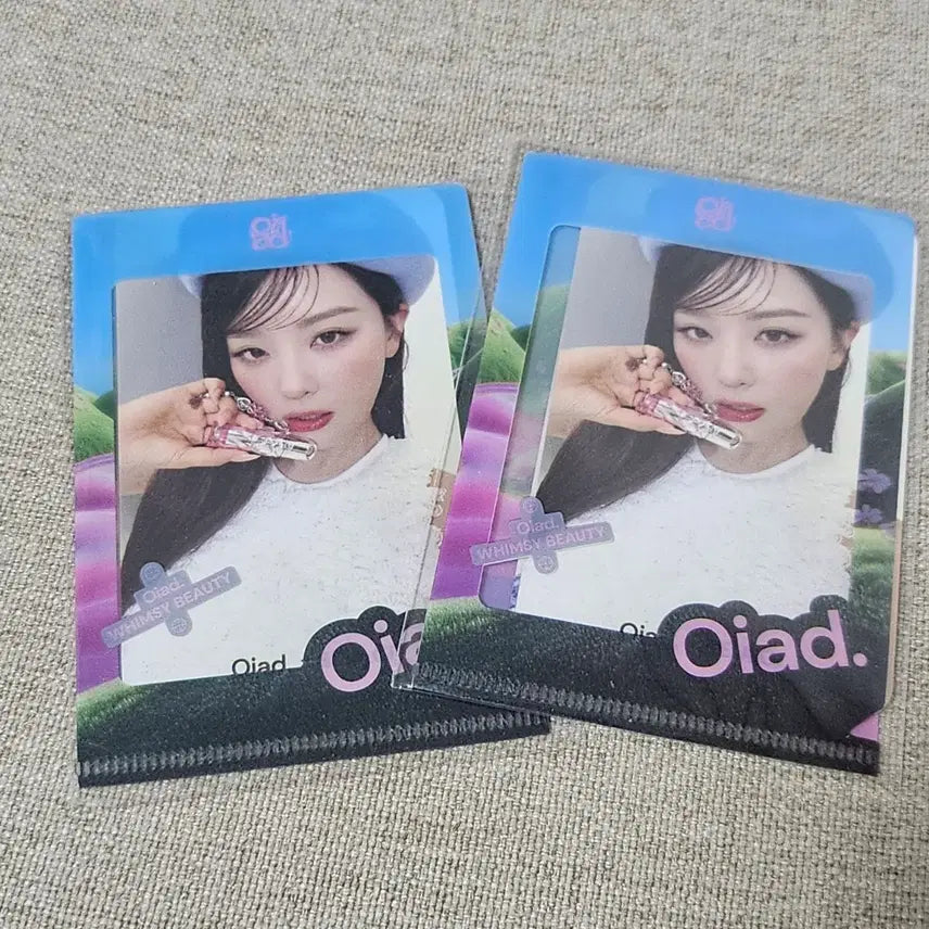 [BUNJANG] Red Velvet Seulgi Oar Photocard Set (3 Types) + Card Holder / (미개봉새상품) 오아드 레드벨벳 슬기 포토카드 3종 + 카드홀더